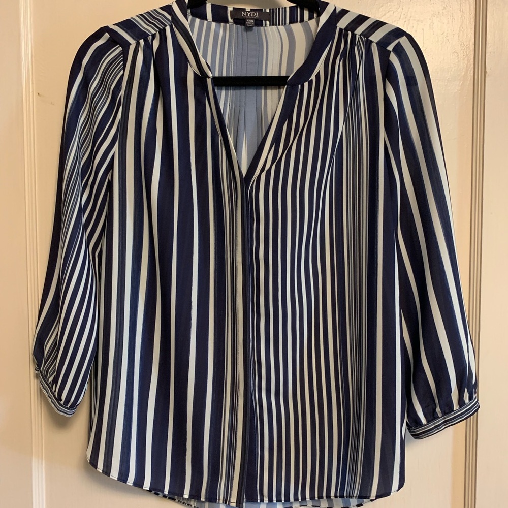 Button up blouse.
